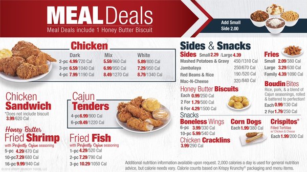 Menu photo 5 Krispy Krunchy Chicken Hattiesburg, MS Menu photo 5 Krispy Krunchy Chicken Hattiesburg, MS