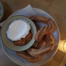Churro for dessert Churro for dessert