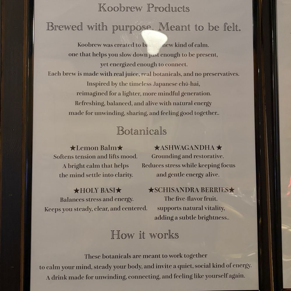 Koobrew - About Botanicals - Breweries Near Me - San Diego, California
