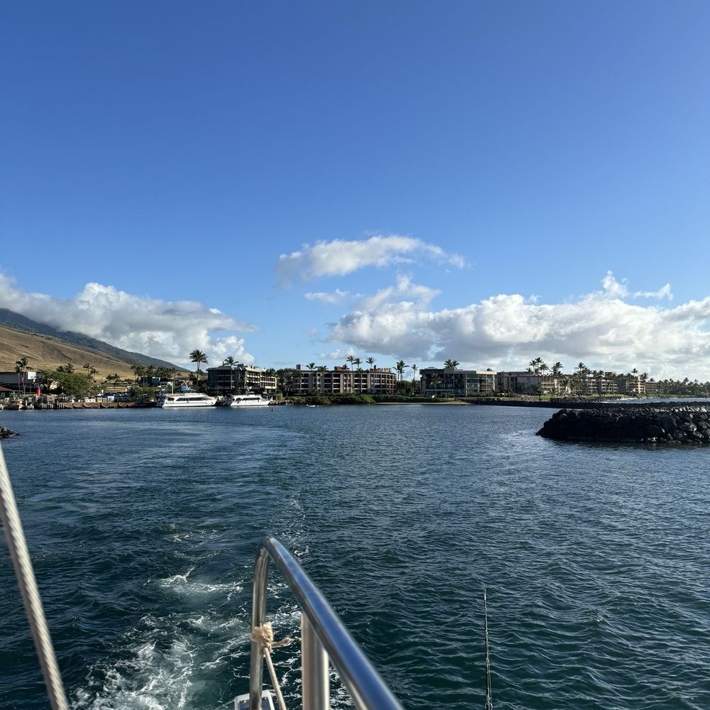 Four Winds Molokini Maui Snorkel Tour - View leaving the harbor - Snorkeling Near Me - Maalaea, Hawaii Four Winds Molokini Maui Snorkel Tour - View leaving the harbor - Snorkeling Near Me - Maalaea, Hawaii