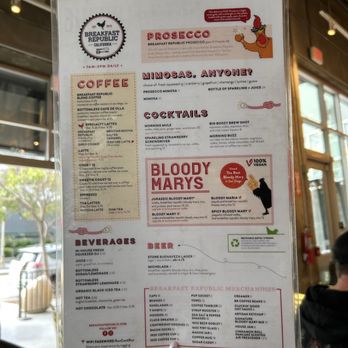 Breakfast Republic - Menu - Breakfast & Brunch Near Me - Culver City, California
