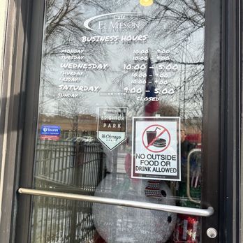 Cafe El Meson - The entrance plus hours - Sandwiches Near Me - Chicago, Illinois Cafe El Meson - The entrance plus hours - Sandwiches Near Me - Chicago, Illinois