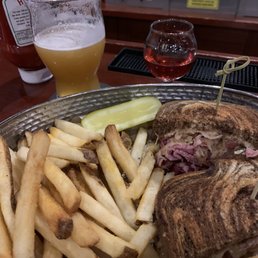 Brewben Sandwich...good but fries were sub par Brewben Sandwich...good but fries were sub par
