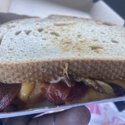 Dunkin' - Grilled Cheese add Bacon