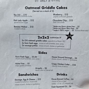 Breakfast by Salt’s Cure - Menu - Breakfast & Brunch Near Me - New York, New York