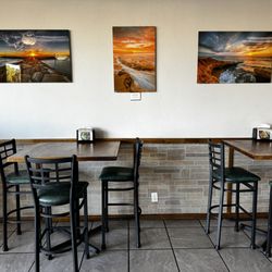Adrian's Surf N' Turf Grill - Cool artwork