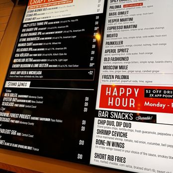 The Stand - Menu - New American Near Me - Santa Clara, California The Stand - Menu - New American Near Me - Santa Clara, California