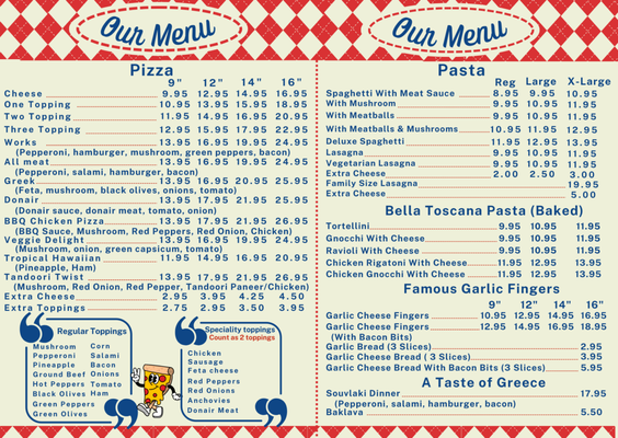 Menu photo 2 Bravo Pizza Riverview, NB Menu photo 2 Bravo Pizza Riverview, NB