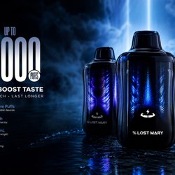 Enjoy up to 55k puffs, fast Type-C charging, an 850mAh battery, and a sleek compact design with 360° LED lighting. Visit us today!