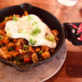 Grove Brunch Cafe - Potatoes Hash Skillet, savory comfort food - Breakfast & Brunch Near Me - El Paso, Texas Grove Brunch Cafe - Potatoes Hash Skillet, savory comfort food - Breakfast & Brunch Near Me - El Paso, Texas