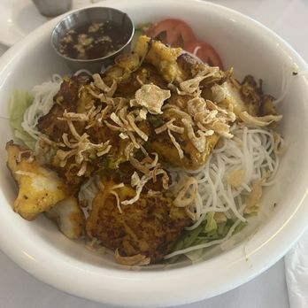 Saigon Paris Bistro - Hanoi fish with rice noodles - French Near Me - Fort Myers, Florida Saigon Paris Bistro - Hanoi fish with rice noodles - French Near Me - Fort Myers, Florida