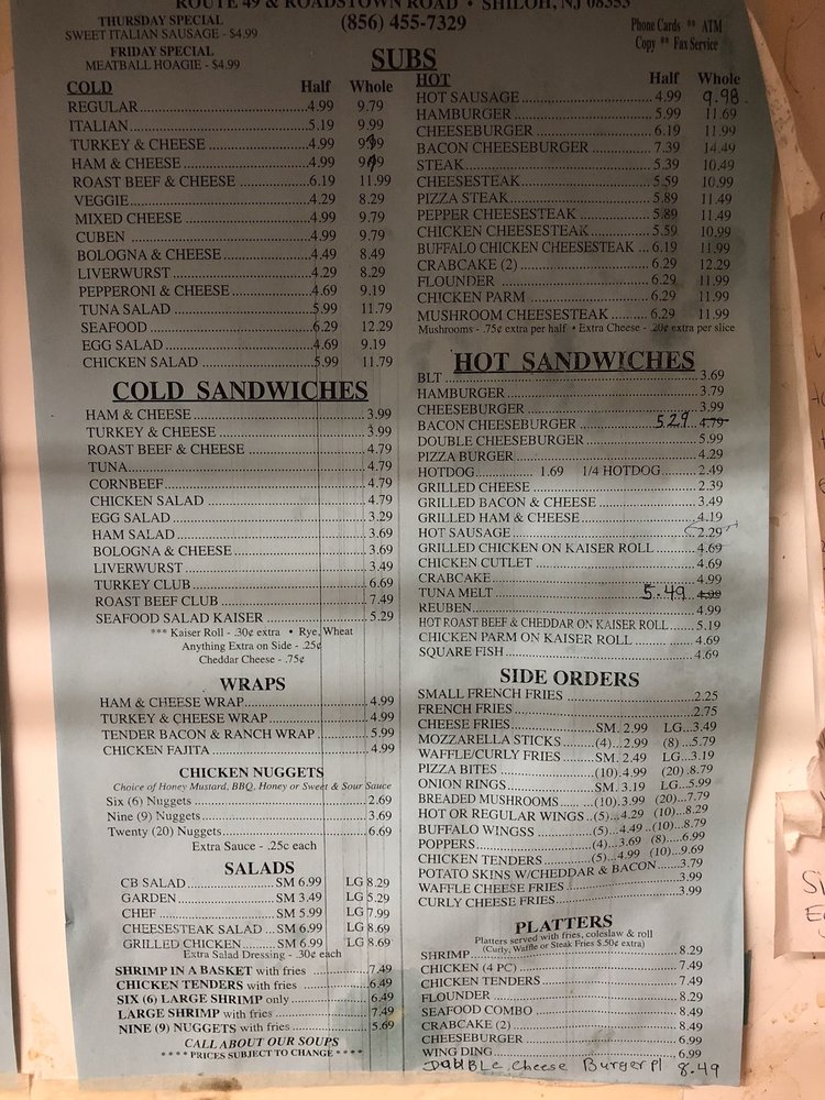 SHILOH MARKET Updated September 2024 11 Reviews 13 Roadstown Rd, Shiloh, New Jersey