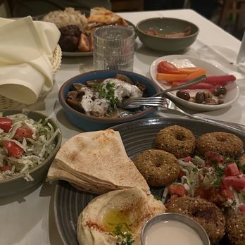 Carousel Restaurant - Falafel Plate - Middle Eastern Near Me - Glendale, California