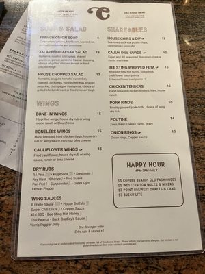 Menu photo 3 Copper on King Milwaukee, WI