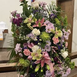 Mom's funeral (stand)