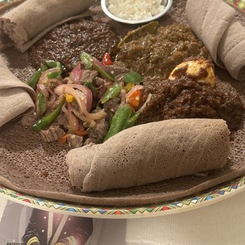 Kare Ethiopian Restaurant - Mixed Meat Combo for 3 Person - Desserts Near Me - Phoenix, Arizona