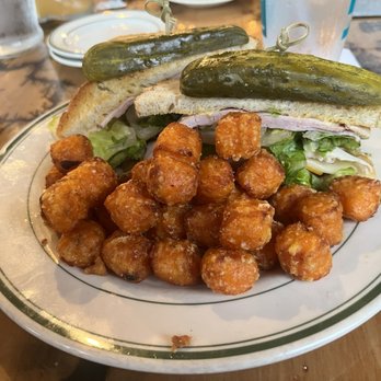 The Press - Dagwood with sweet potato tots (tots could win awards!) - Southern Near Me - Oklahoma City, Oklahoma The Press - Dagwood with sweet potato tots (tots could win awards!) - Southern Near Me - Oklahoma City, Oklahoma