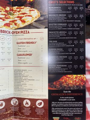 Menu photo 2 Grimaldi's Pizzeria Las Vegas, NV