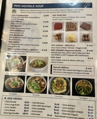 Menu photo 1 Pho Lab Huntington Beach, CA