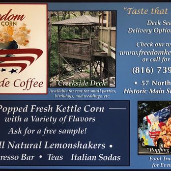 Freedom Kettle Corn Snack Cafe - Creekside Coffee and Freedom Kettle Corn eureka springs location - Popcorn Shops Near Me - Eureka Springs, Arkansas Freedom Kettle Corn Snack Cafe - Creekside Coffee and Freedom Kettle Corn eureka springs location - Popcorn Shops Near Me - Eureka Springs, Arkansas
