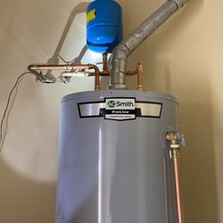 Atlanta Plumbing & Drain - New Water Heater installation
All copper piping
New Ball Valve
New Expansion tank
6 year full replacement warranty
Professionally installed