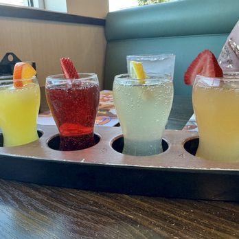 Let’s Yolk About It - Mimosa flight - Breakfast & Brunch Near Me - Long Beach, California Let’s Yolk About It - Mimosa flight - Breakfast & Brunch Near Me - Long Beach, California