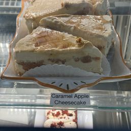 Caramel apple cheesecake Caramel apple cheesecake