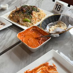 a table full of food a table full of food