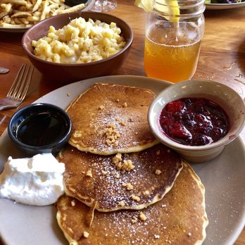 Johnston's Saltbox - Blueberry pancakes & mac n cheese - New American Near Me - San Carlos, California Johnston's Saltbox - Blueberry pancakes & mac n cheese - New American Near Me - San Carlos, California