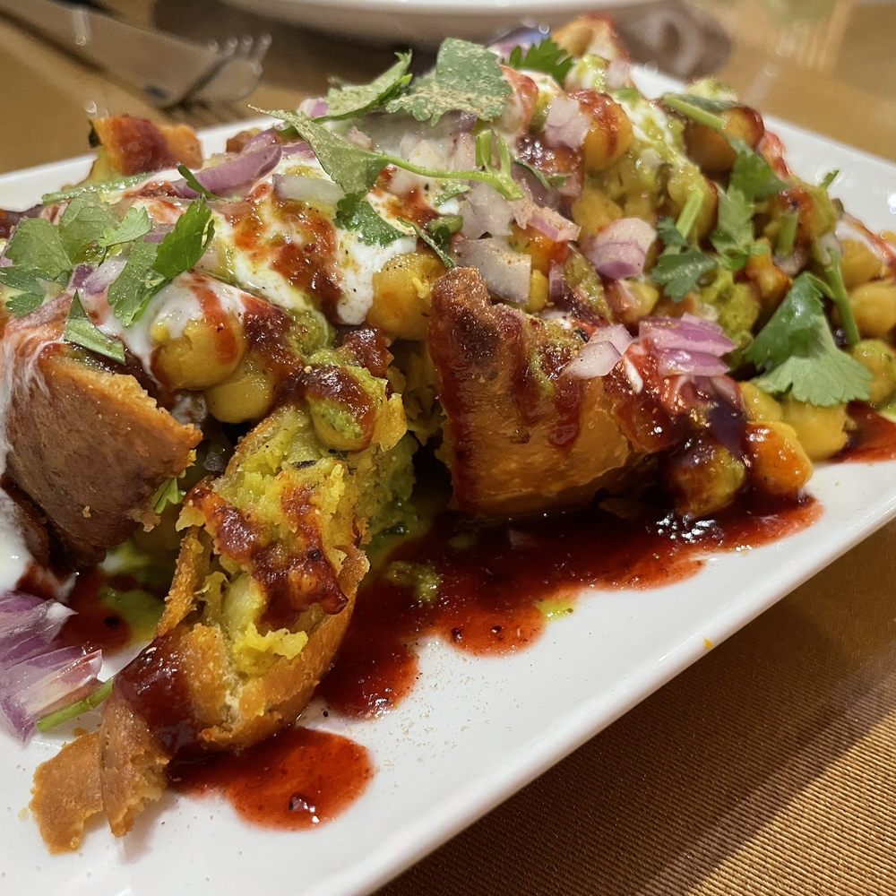 Guru Curry House - Samosa Chaat - Indian Near Me - El Cerrito, California