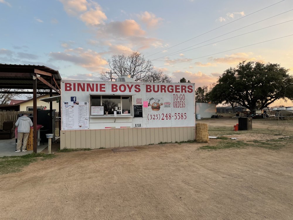 Binnie Boys Burgers Logo