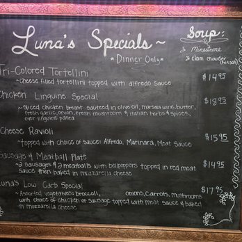 Luna Pizzeria & Italian Restaurant - Italian Near Me - Clovis, California Luna Pizzeria & Italian Restaurant - Italian Near Me - Clovis, California
