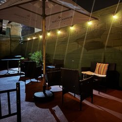 Outdoor seating