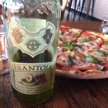 Sandrino - Olive oil drum Sicily. - Pizza Near Me - Sausalito, California