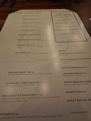 Menu photo 2 Del Frisco's Grille The Woodlands, TX Menu photo 2 Del Frisco's Grille The Woodlands, TX
