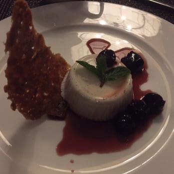 Pinzimini - Panacotta with pistachio chip, awesome! - Italian Near Me - Rancho Mirage, California