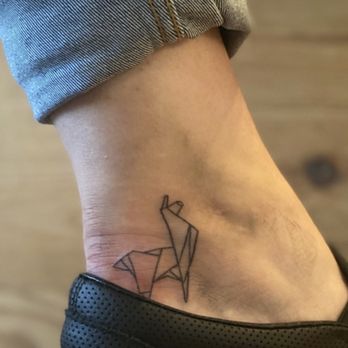 Fait Maison - Little geometric llama - Tattoo Near Me - Bayonne, New Jersey