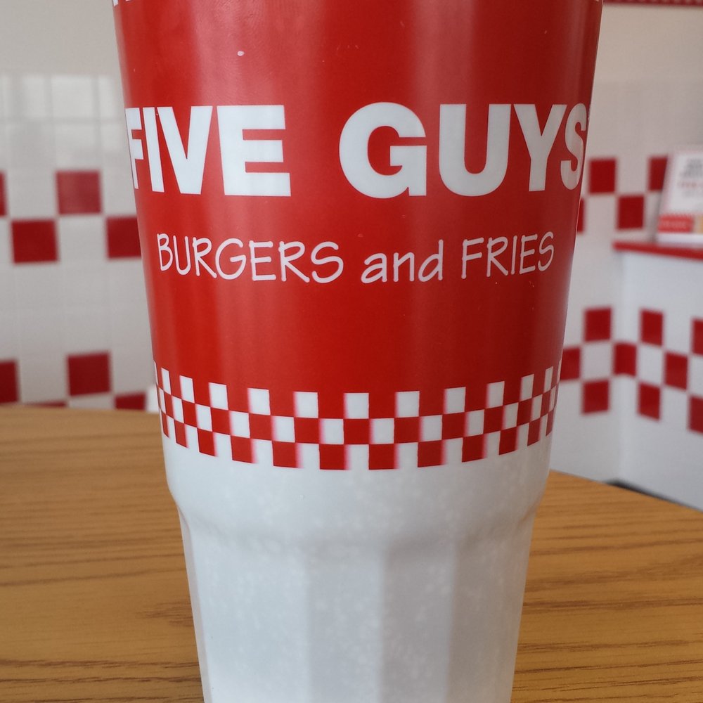 Five Guys - Large for 30 cents more - Burgers Near Me - Kyle, Texas