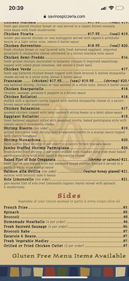Menu photo 2 SaVino's Restaurant & Pizzeria Lynbrook, NY Menu photo 2 SaVino's Restaurant & Pizzeria Lynbrook, NY