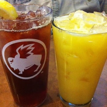 Buffalo Wild Wings - Our drinks... Tea & orange juice - Chicken Wings Near Me - Muskogee, Oklahoma