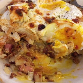 Mac's Restaurant - Meat Lovers Skillet (w/ delicious homemade salsa) Yum! - Diners Near Me - Park Ridge, Illinois
