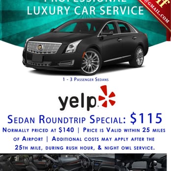 Grid Transportation Service - Save $25 on our Roundtrip SEDAN Airport Service. First time clients will receive an additional discount. - Limos Near Me