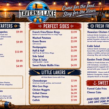 Tavern on the Lake - New Menu- Starters - Pubs Near Me - Weatherford, Texas Tavern on the Lake - New Menu- Starters - Pubs Near Me - Weatherford, Texas