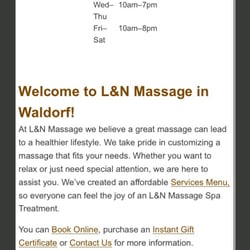 L&N Massage