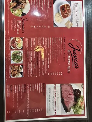 Menu photo 1 Jessica's Aiea, HI Menu photo 1 Jessica's Aiea, HI