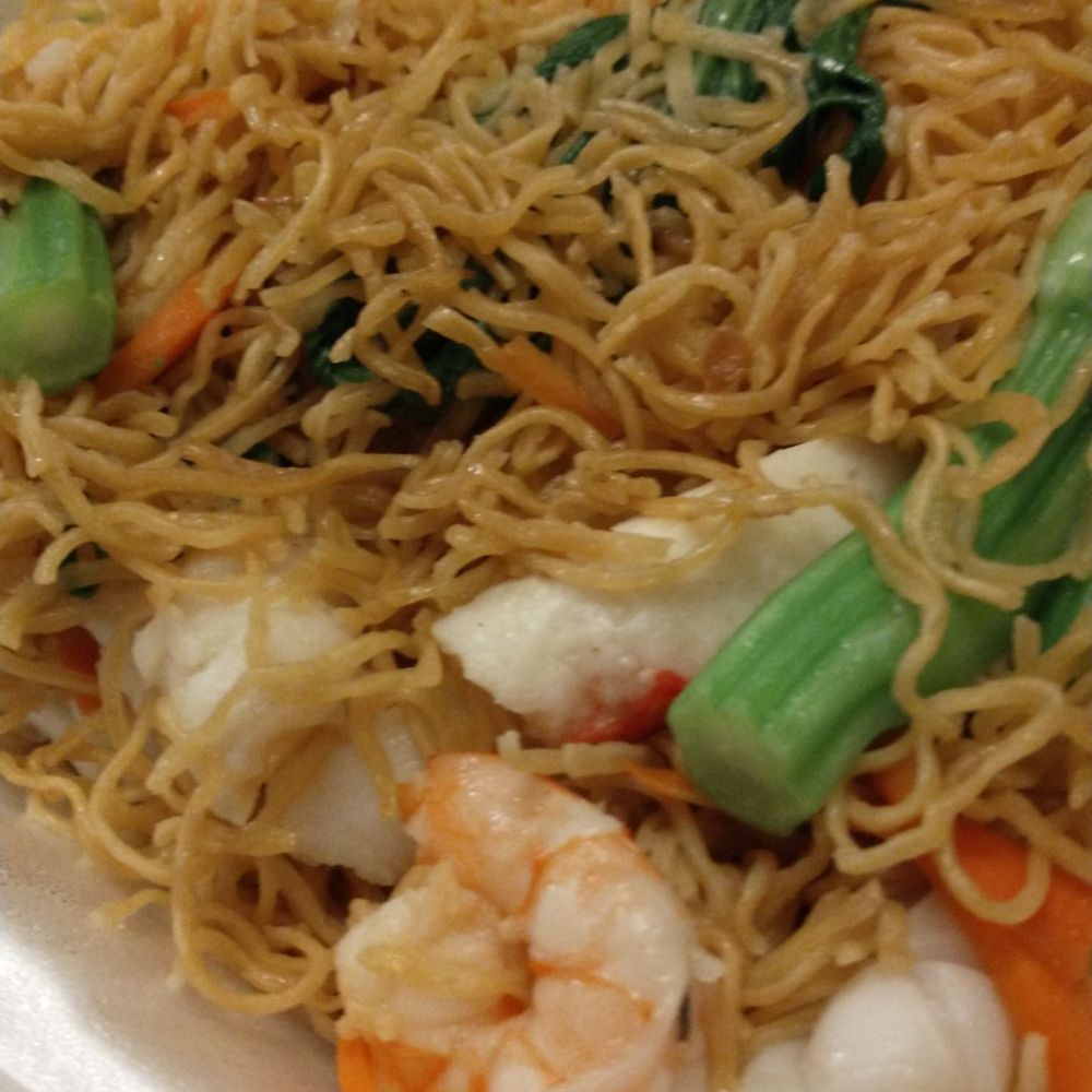 R House - This stir fried seafood chow mein was just ok. Noodles were good. Seafood was fresh. But flavor was a miss. - Cantonese Near Me - Houston, Texas R House - This stir fried seafood chow mein was just ok. Noodles were good. Seafood was fresh. But flavor was a miss. - Cantonese Near Me - Houston, Texas