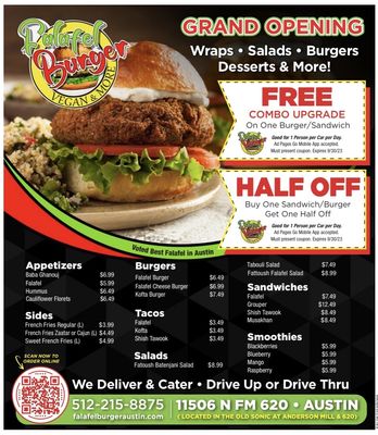Falafel Burger by null