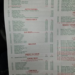 Amin's Fongyip Chinese Muslim Restaurant - 2023 new menu