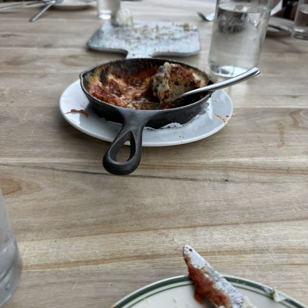 Bocca Italian Kitchen - What was left of our meatball appetizer - Italian Near Me - Houston, Texas