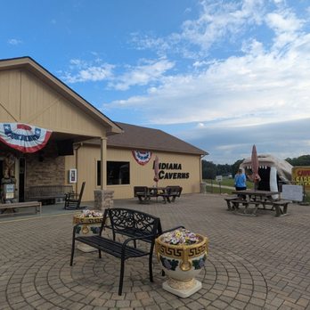 Indiana Caverns - Entrance to the business - Ziplining Near Me - Corydon, Indiana
